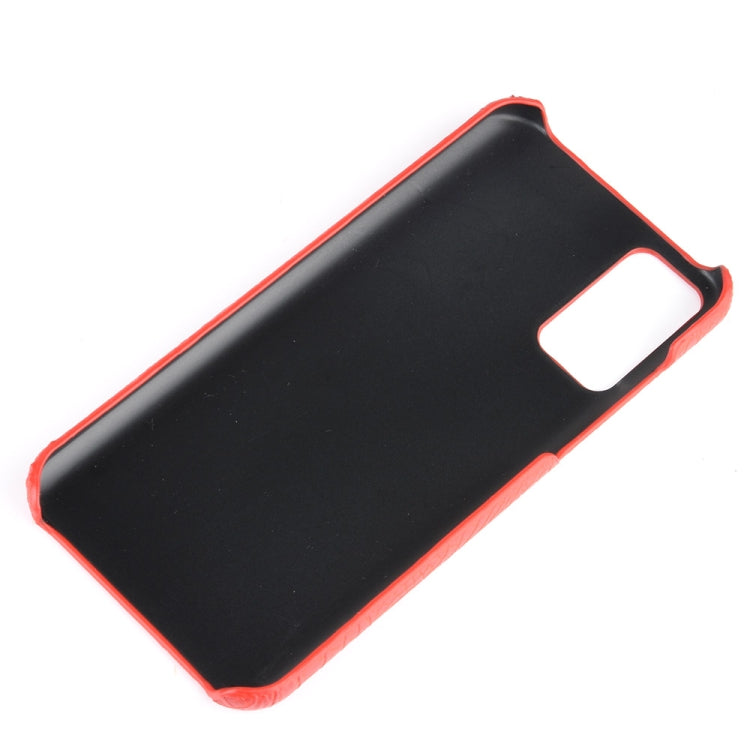 For Huawei Honor Play 4T Pro Shockproof Crocodile Texture PC + PU Case