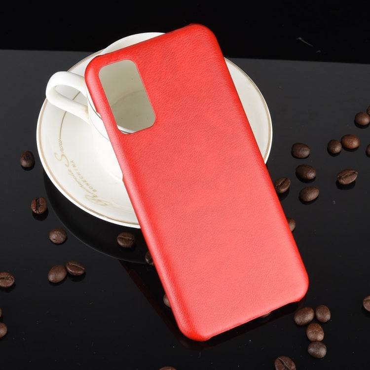 For Huawei Honor Play 4T Pro Shockproof Litchi Texture PC + PU Case