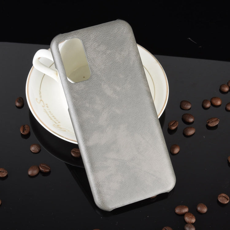 For Huawei Honor Play 4T Pro Shockproof Litchi Texture PC + PU Case