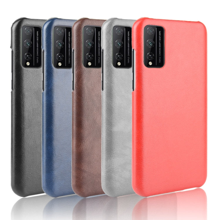 For Huawei Honor Play 4T Pro Shockproof Litchi Texture PC + PU Case