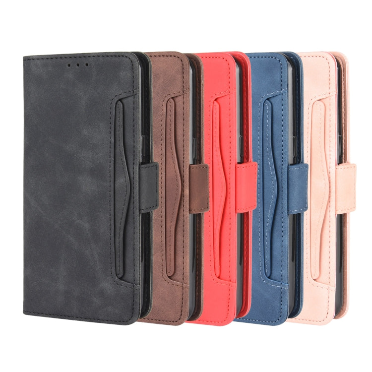 For LG K51 Wallet Style Skin Feel Calf Pattern Leather Case ï¼Œwith Separate Card Slot