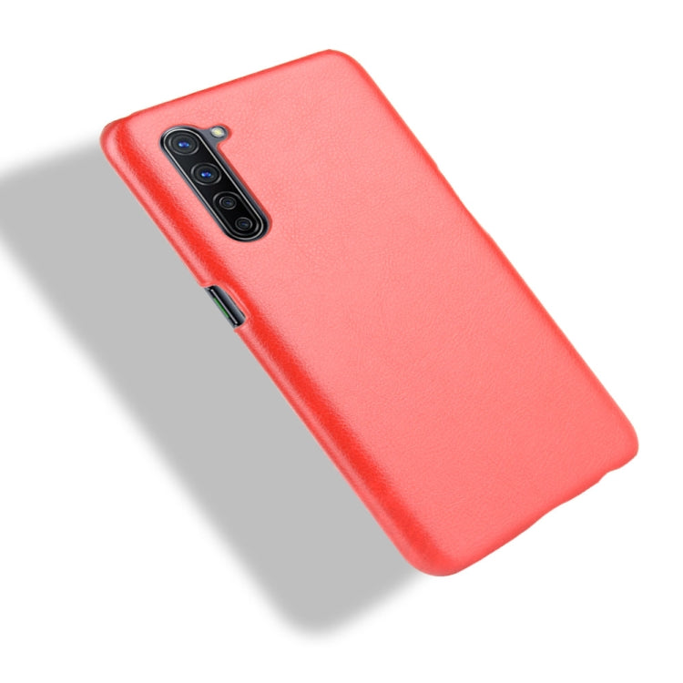 For OPPO Find X2 Lite Shockproof Litchi Texture PC + PU Case