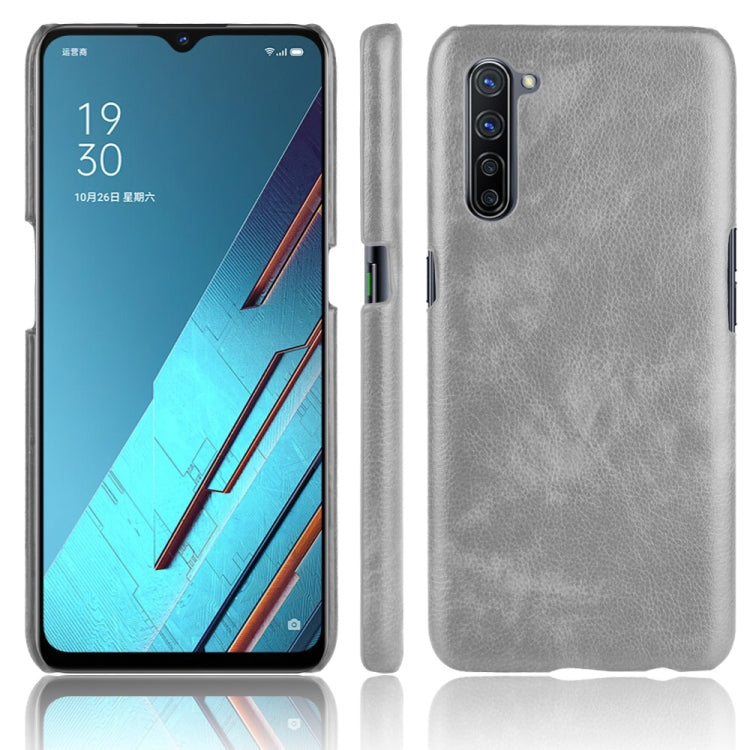 For OPPO Find X2 Lite Shockproof Litchi Texture PC + PU Case