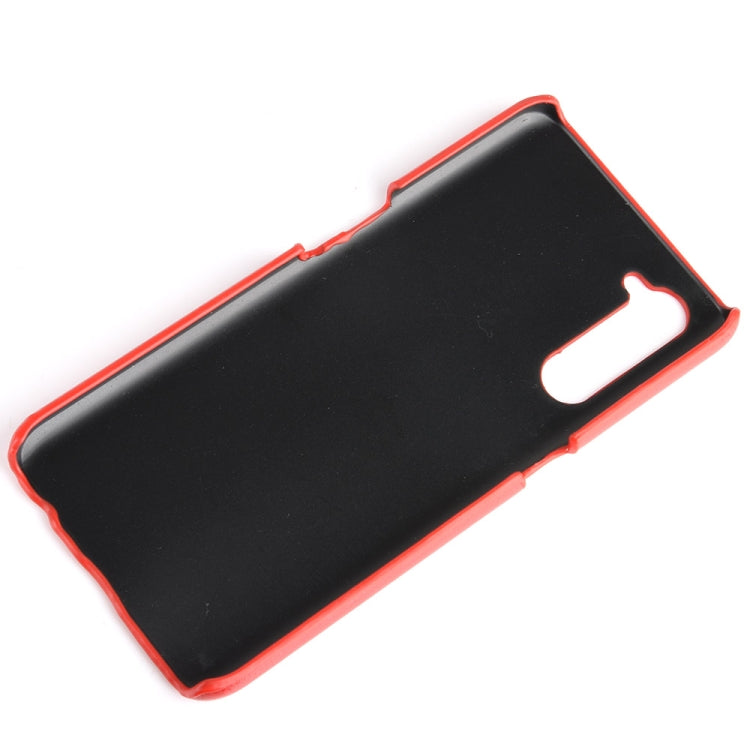 For OPPO Find X2 Lite Shockproof Litchi Texture PC + PU Case