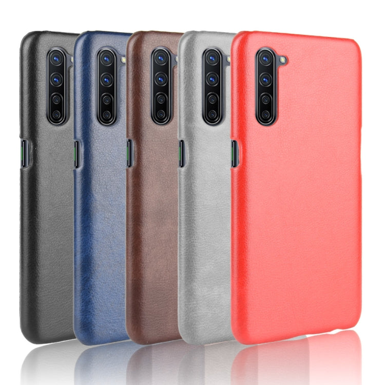 For OPPO Find X2 Lite Shockproof Litchi Texture PC + PU Case