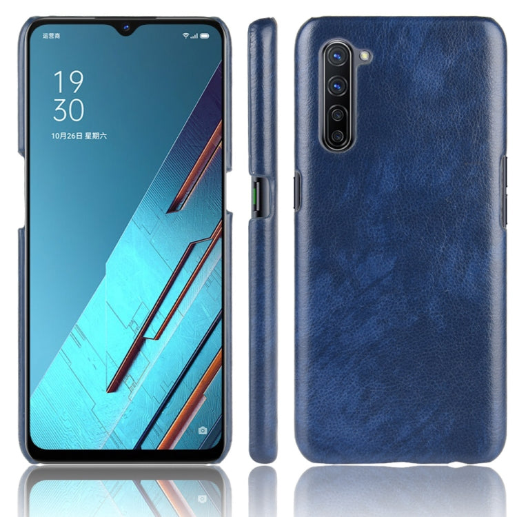 For OPPO Find X2 Lite Shockproof Litchi Texture PC + PU Case