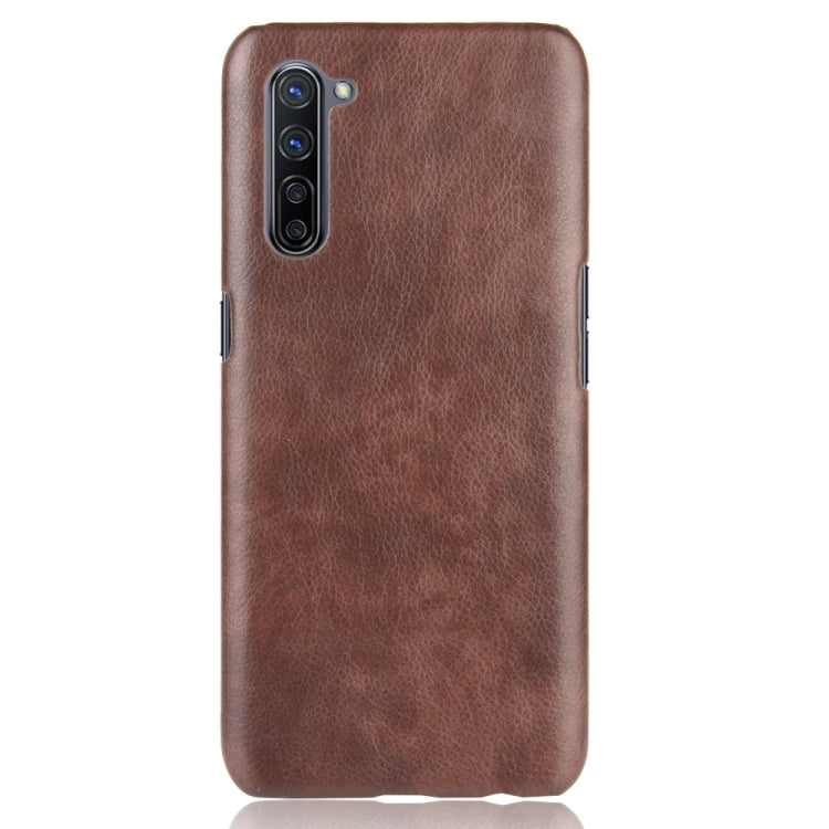 For OPPO Find X2 Lite Shockproof Litchi Texture PC + PU Case