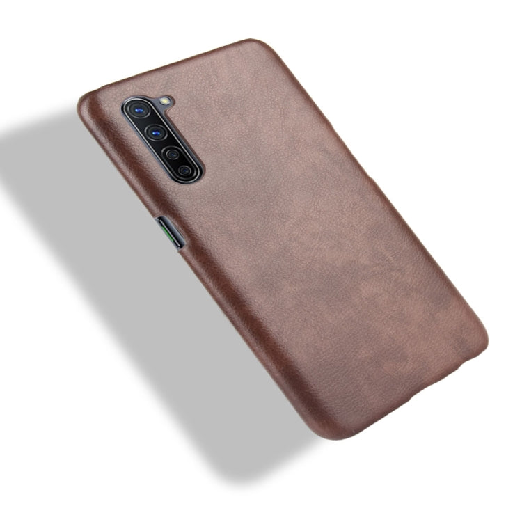 For OPPO Find X2 Lite Shockproof Litchi Texture PC + PU Case