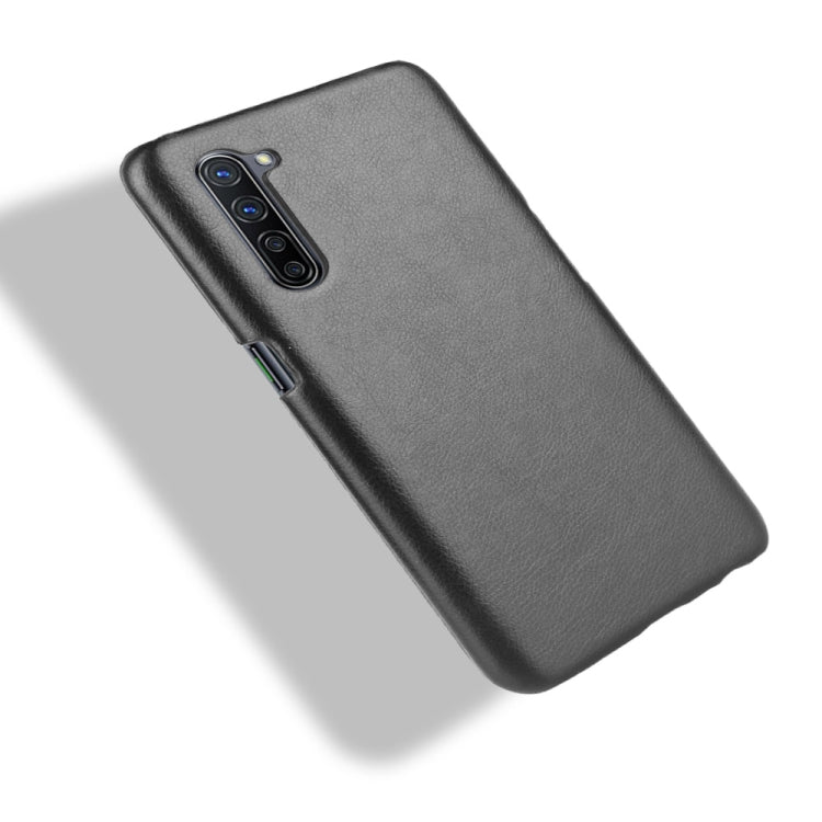 For Oppo Reno3 5G Shockproof Litchi Texture PC + PU Case
