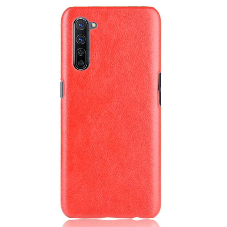 For Oppo Reno3 5G Shockproof Litchi Texture PC + PU Case