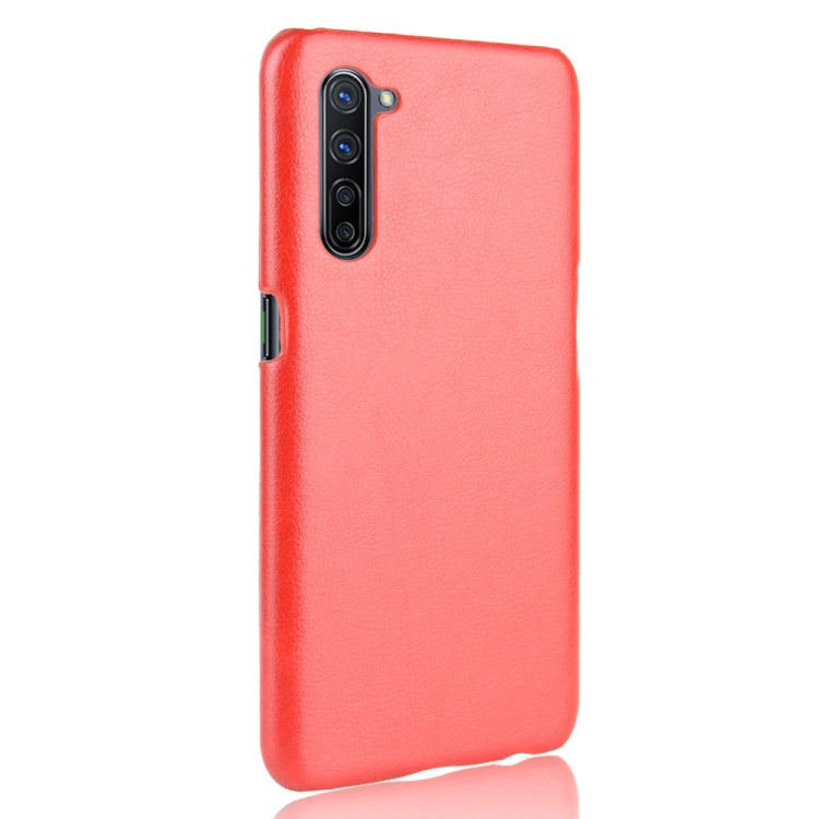 For Oppo Reno3 5G Shockproof Litchi Texture PC + PU Case