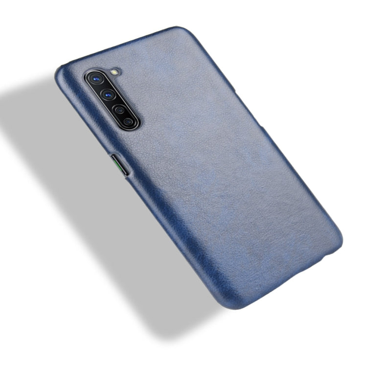 For Oppo Reno3 5G Shockproof Litchi Texture PC + PU Case