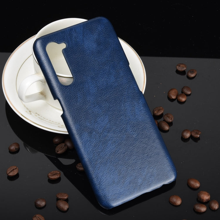 For Oppo Reno3 5G Shockproof Litchi Texture PC + PU Case