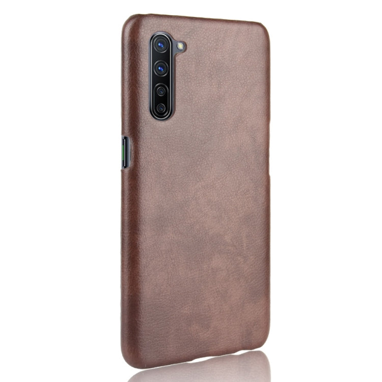 For Oppo Reno3 5G Shockproof Litchi Texture PC + PU Case