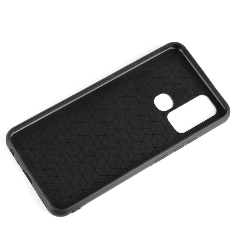 For Vivo Y50 Shockproof Sewing Cow Pattern Skin PC + PU + TPU Case