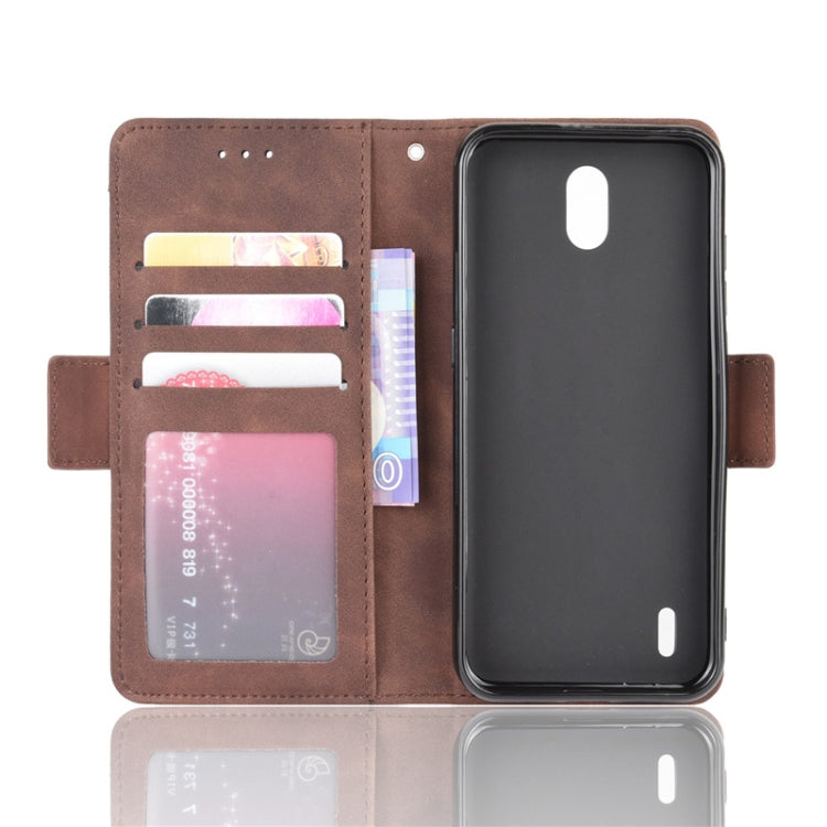 For Nokia 1.3 Wallet Style Skin Feel Calf Pattern Leather Case ï¼Œwith Separate Card Slot