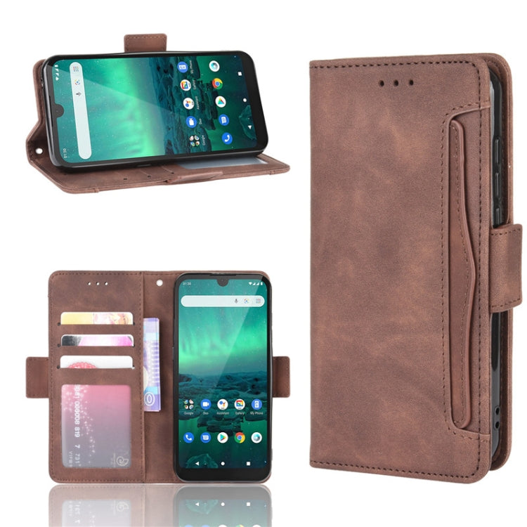 For Nokia 1.3 Wallet Style Skin Feel Calf Pattern Leather Case ï¼Œwith Separate Card Slot