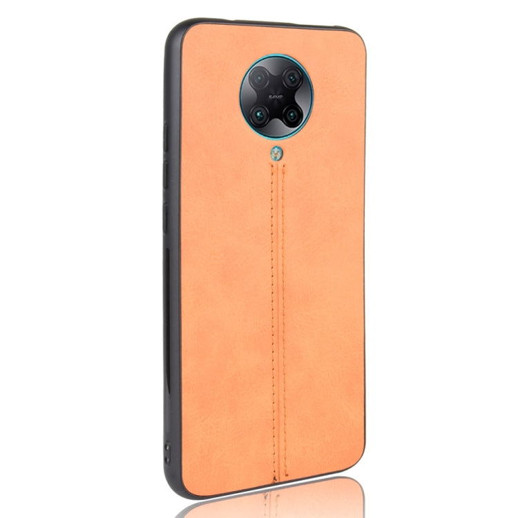 For Xiaomi Poco F2 Pro/Xiaomi Redmi K30 Pro Shockproof Sewing Cow Pattern Skin PC + PU + TPU Case
