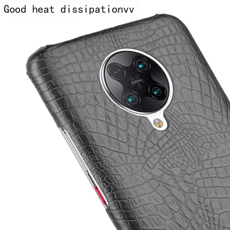 For Xiaomi Poco F2 Pro / Redmi K30 Pro Shockproof  Crocodile Texture PC + PU Case