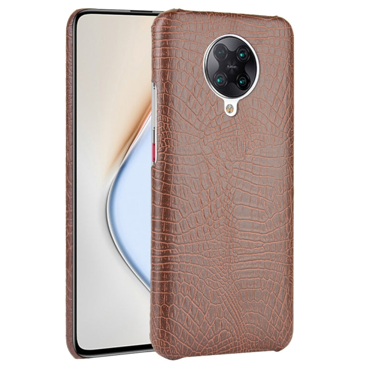 For Xiaomi Poco F2 Pro / Redmi K30 Pro Shockproof  Crocodile Texture PC + PU Case