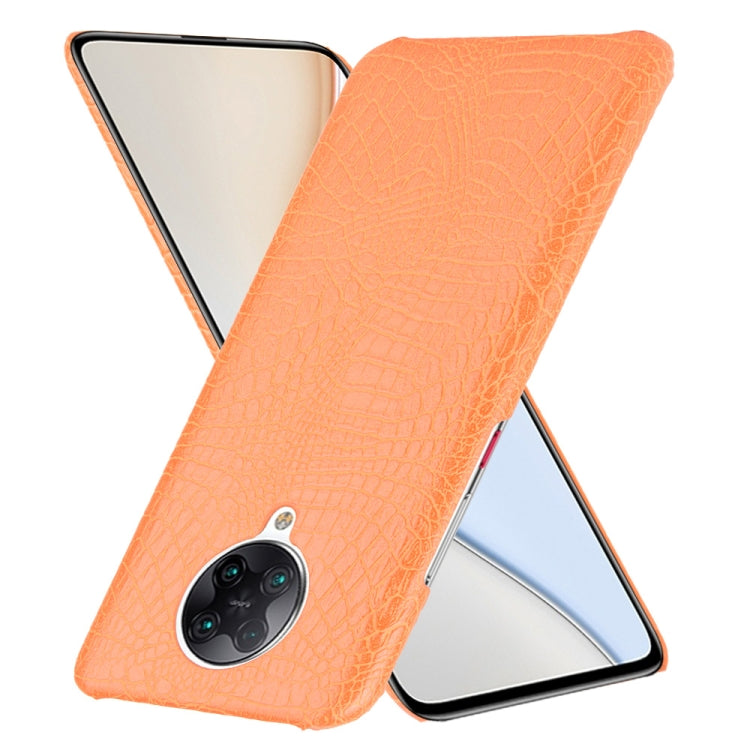 For Xiaomi Poco F2 Pro / Redmi K30 Pro Shockproof  Crocodile Texture PC + PU Case