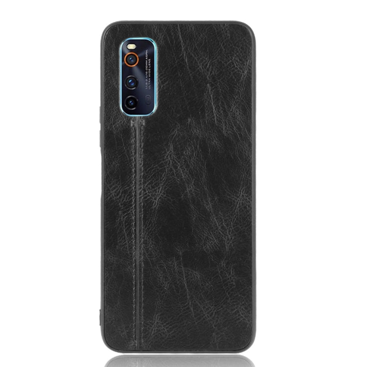For Vivo iQOO Neo3 Shockproof Sewing Cow Pattern Skin PC + PU + TPU Case