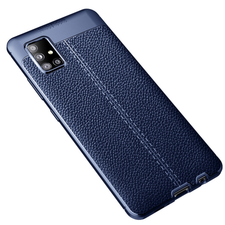 For Galaxy A51 5G Litchi Texture TPU Shockproof Case