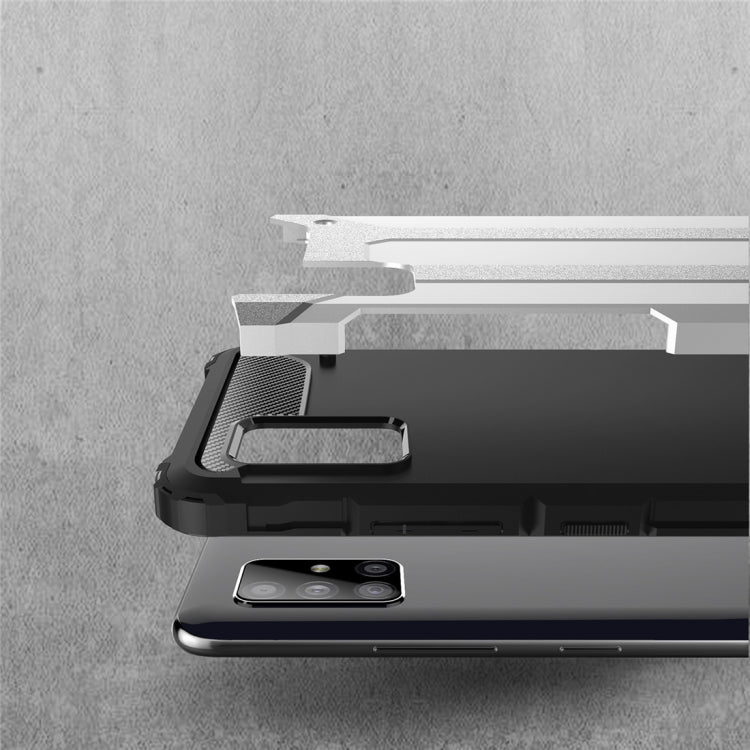 For Galaxy A51 5G Magic Armor TPU + PC Combination Case