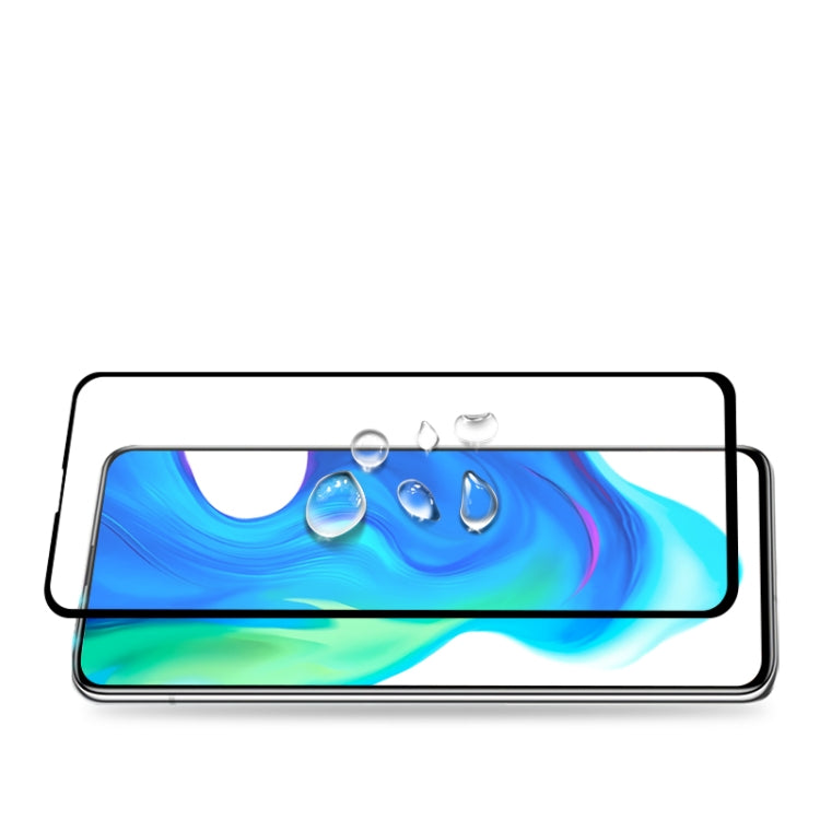 For Xiaomi Poco F2 Pro mocolo 0.33mm 9H 2.5D Full Glue Tempered Glass Film