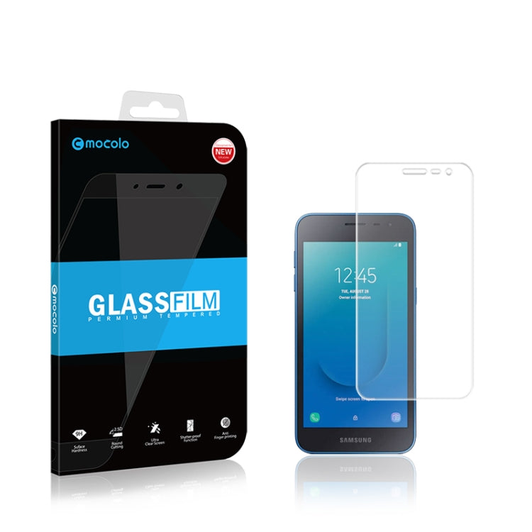 For Galaxy J2 Core (2020) mocolo 0.33mm 9H 2.5D Tempered Glass Film