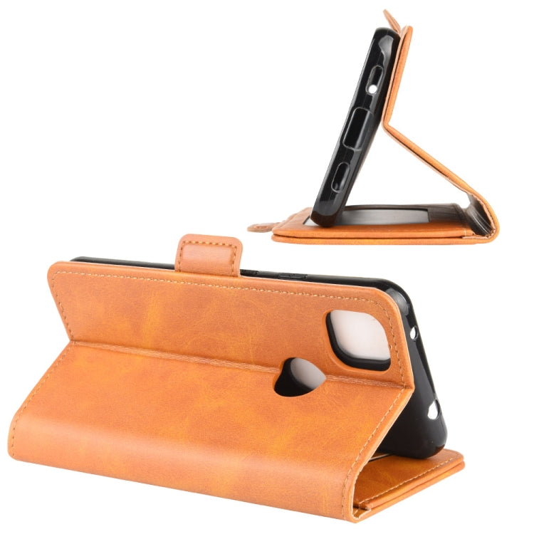 For Google Pixel 4a Dual-side Magnetic Buckle Horizontal Flip Leather Case with Holder & Card Slots & Wallet