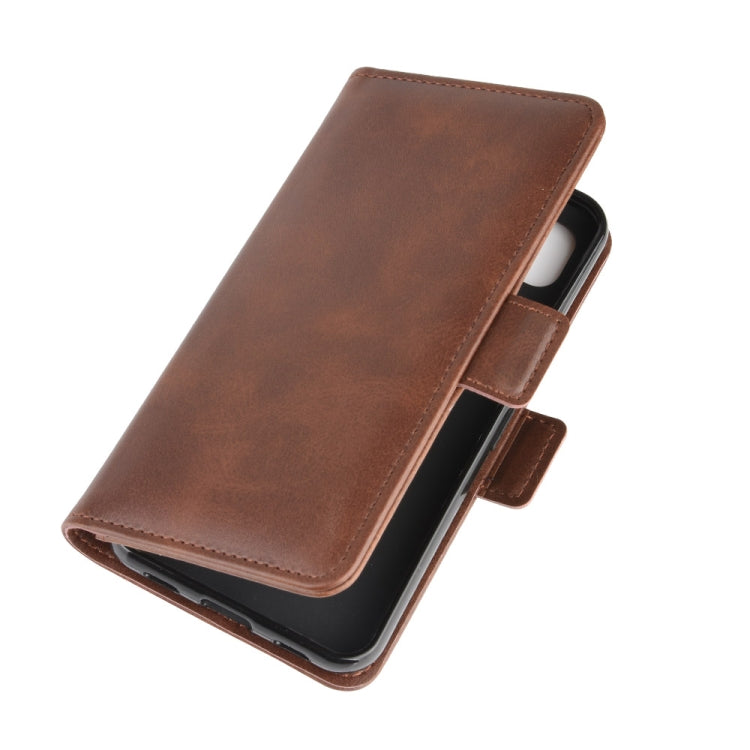 For Google Pixel 4a Dual-side Magnetic Buckle Horizontal Flip Leather Case with Holder & Card Slots & Wallet
