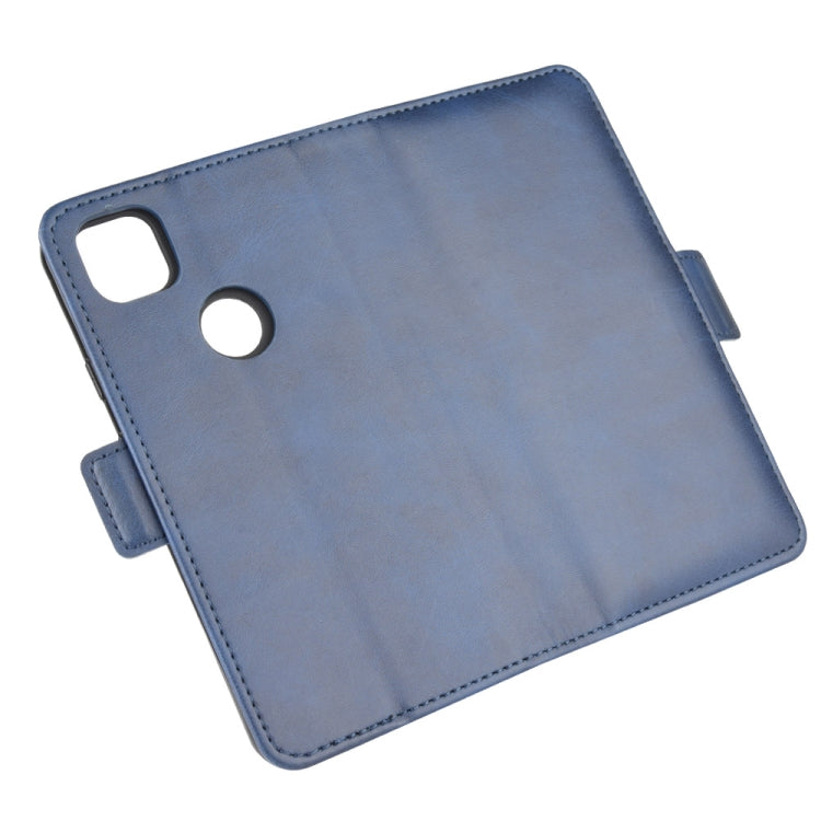 For Google Pixel 4a Dual-side Magnetic Buckle Horizontal Flip Leather Case with Holder & Card Slots & Wallet