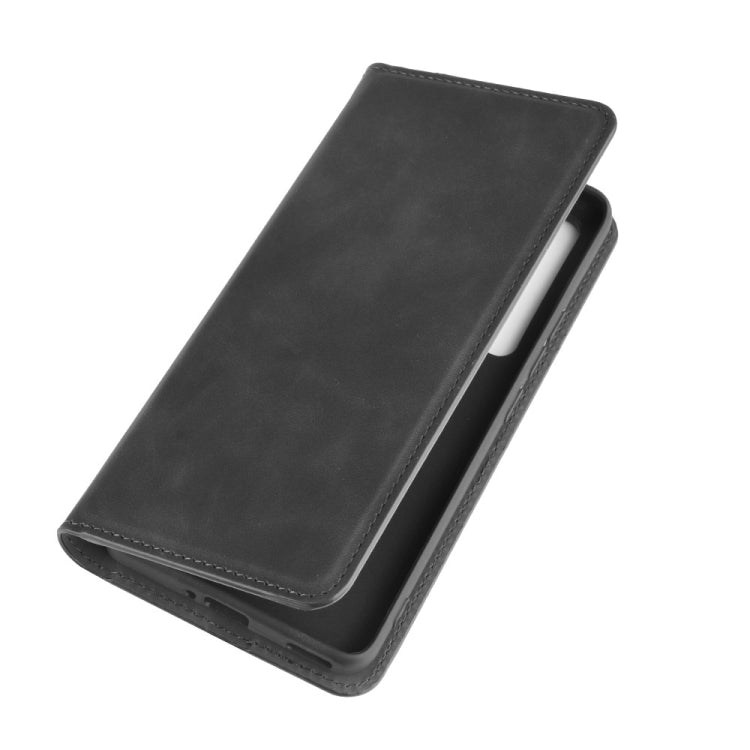 For Huawei Nova 7 Pro 5G Retro-skin Business Magnetic Suction Leather Case with Holder & Card Slots & Wallet