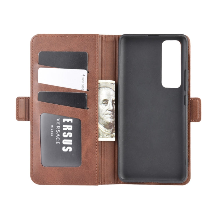 For Huawei Nova 7 Pro 5G Dual-side Magnetic Buckle Horizontal Flip Leather Case with Holder & Card Slots & Wallet