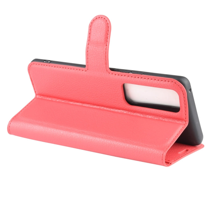 For Huawei Nova 7 Pro 5G Litchi Texture Horizontal Flip Protective Case with Holder & Card Slots & Wallet