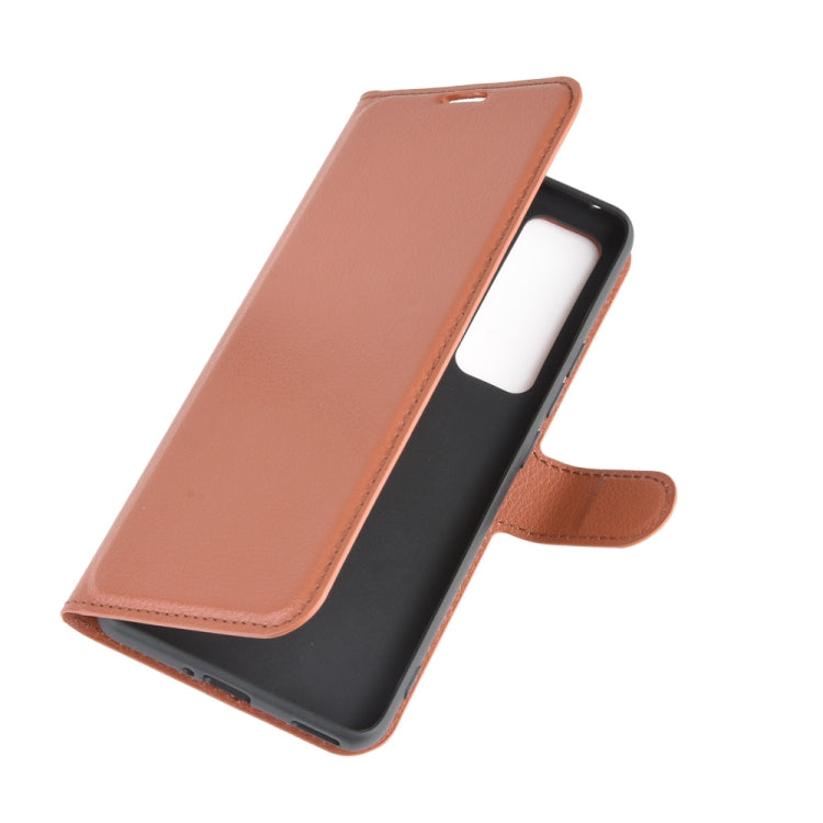 For Huawei Nova 7 Pro 5G Litchi Texture Horizontal Flip Protective Case with Holder & Card Slots & Wallet