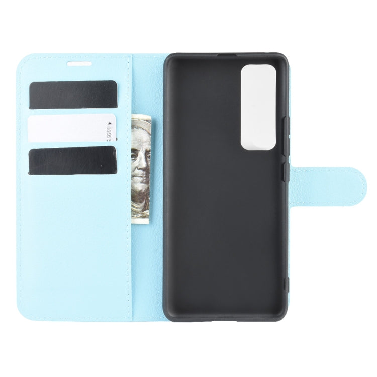 For Huawei Nova 7 Pro 5G Litchi Texture Horizontal Flip Protective Case with Holder & Card Slots & Wallet