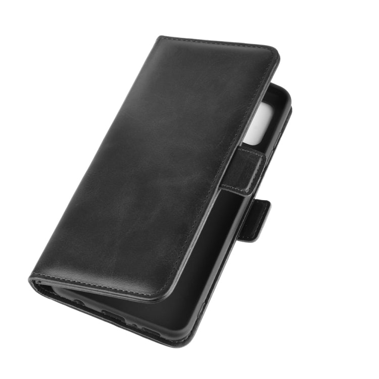 For Galaxy A21S  Dual-side Magnetic Buckle Horizontal Flip Leather Case with Holder & Card Slots & Wallet
