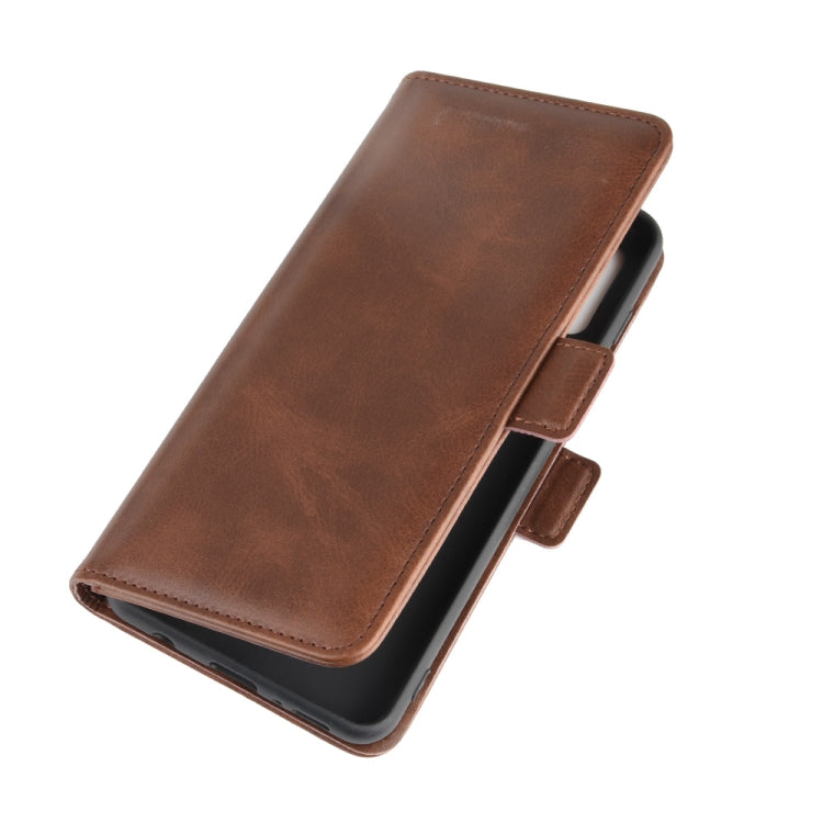 For Galaxy A21S  Dual-side Magnetic Buckle Horizontal Flip Leather Case with Holder & Card Slots & Wallet