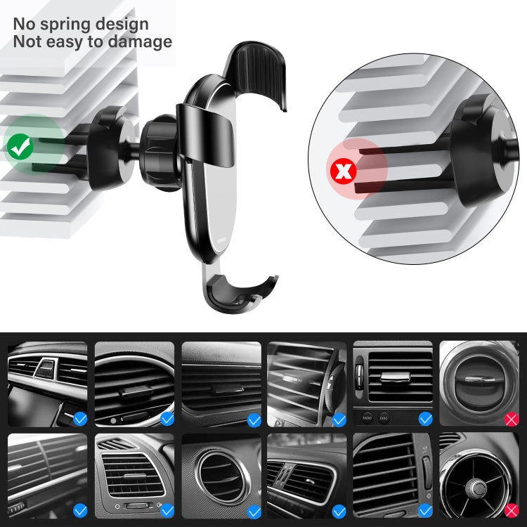 ENKAY ENK-CM101 Automatic Induction Gravity Car Mount Rotation Car Air Vent Mount Phone Holder