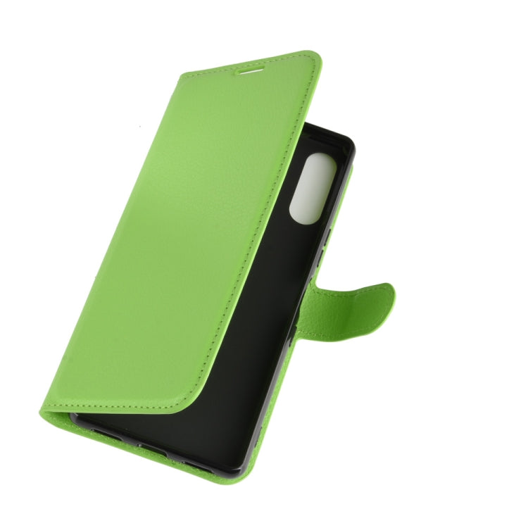 For Sony Xperia L4 Litchi Texture Horizontal Flip Protective Case with Holder & Card Slots & Wallet