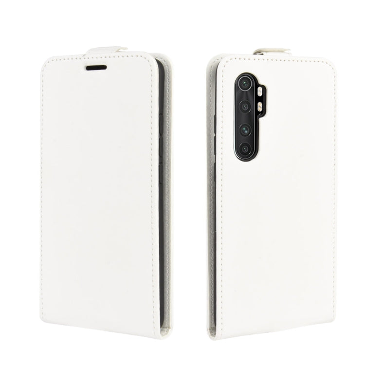 For Xiaomi Mi Note 10 Lite R64 Texture Single Vertical Flip Leather Protective Case with Card Slots & Photo Frame