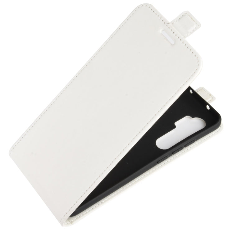 For Xiaomi Mi Note 10 Lite R64 Texture Single Vertical Flip Leather Protective Case with Card Slots & Photo Frame