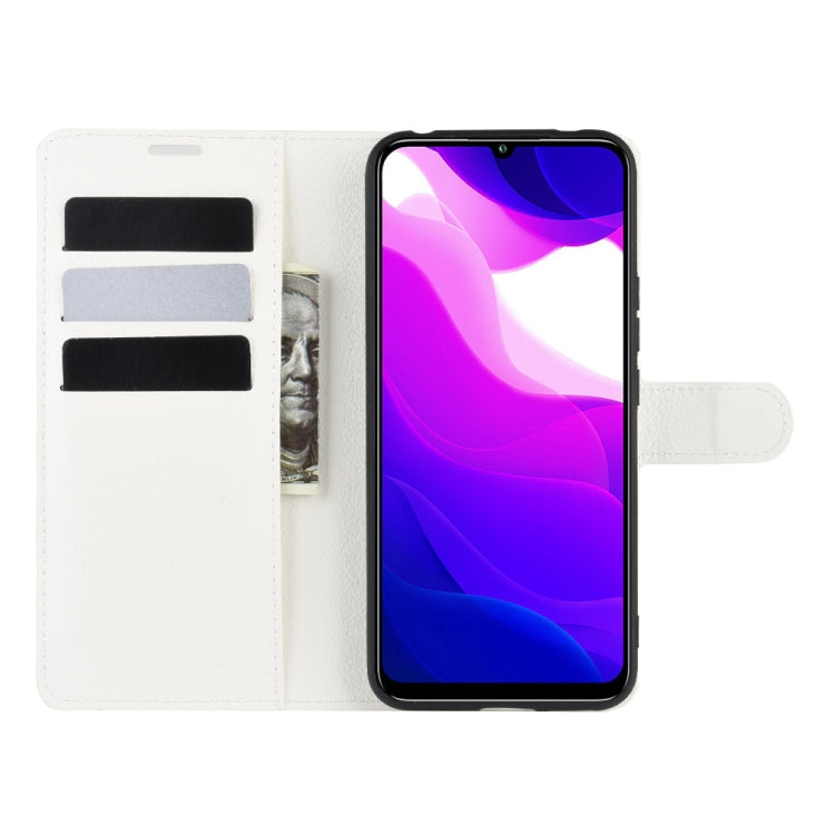 For Xiaomi Mi 10 Lite 5G Litchi Texture Horizontal Flip Protective Case with Holder & Card Slots & Wallet