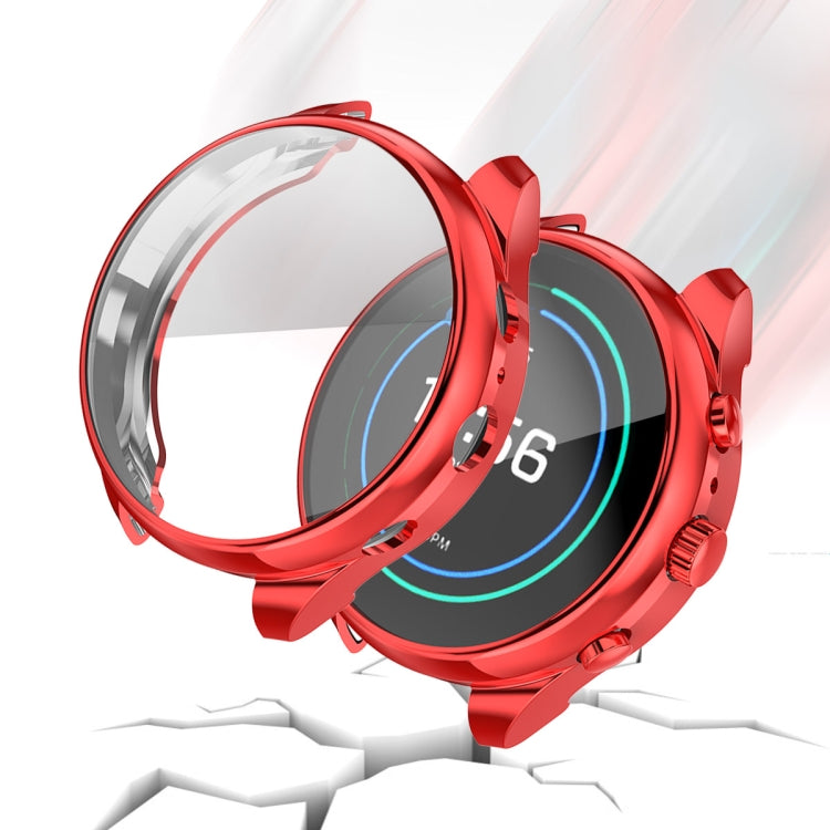 Suitable for Fossil Watch FTW 6022 Female 41mm Electroplated Full-shell TPU Anti-fall Protective Sleeve