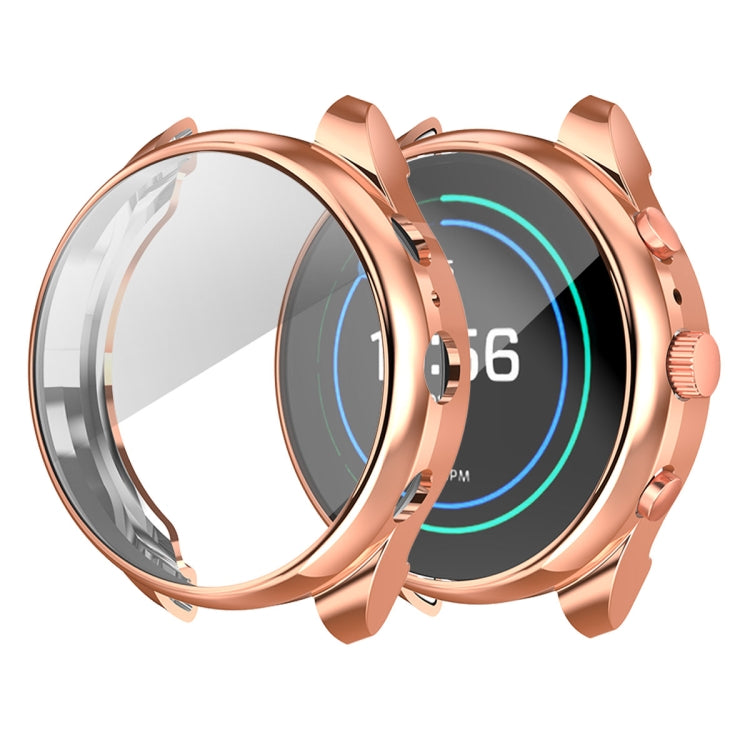 Suitable for Fossil Watch FTW 6022 Female 41mm Electroplated Full-shell TPU Anti-fall Protective Sleeve