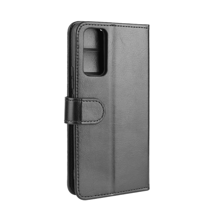 For Huawei Honor 30 Pro R64 Texture Single Horizontal Flip Protective Case with Holder & Card Slots & Wallet& Photo Frame