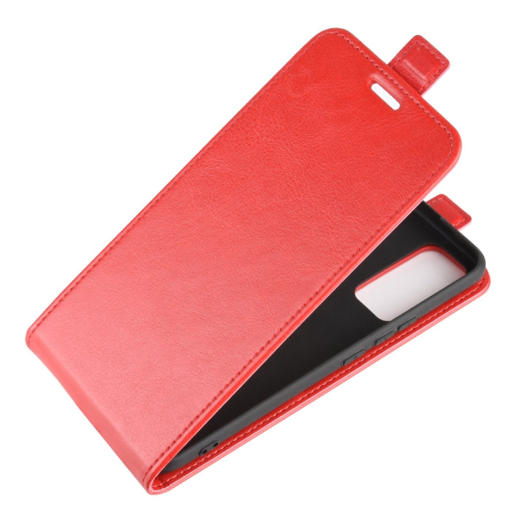 For Huawei Honor 30 Pro R64 Texture Single Vertical Flip Leather Protective Case with Card Slots & Photo Frame