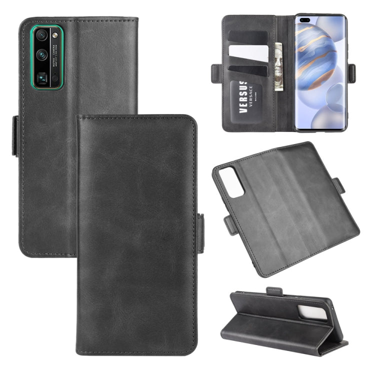 For Huawei Honor 30 Pro Dual-side Magnetic Buckle Horizontal Flip Leather Case with Holder & Card Slots & Wallet